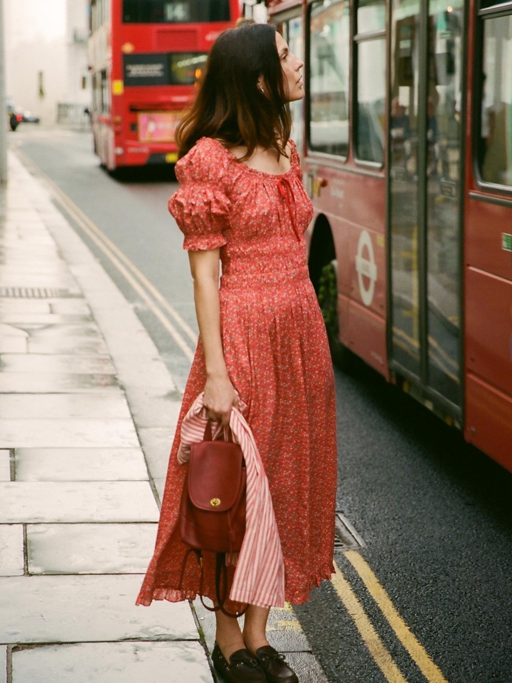Christy Dawn The Coralia Dress in Candy Apple Harvest